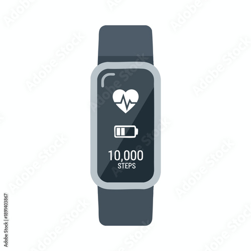 Smartwatch Tracking Fitness and Health Metrics