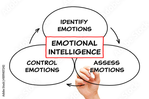 Improving Emotional Intelligence Diagram Concept