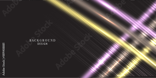 Neon lights blurry background