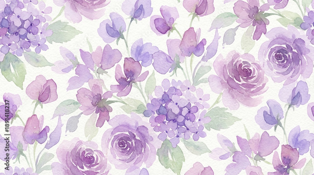 Fototapeta abstract floral background