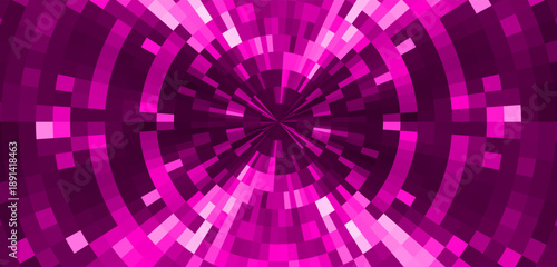 sfondo, astratto, concetto, tecnologia, mosaico, griglia, informatica, digitale, cerchio, radiale