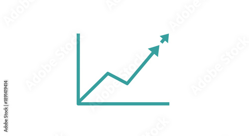 Simple Line Graph with Upward Trend