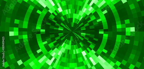 sfondo, astratto, concetto, tecnologia, mosaico, griglia, informatica, digitale, cerchio, radiale