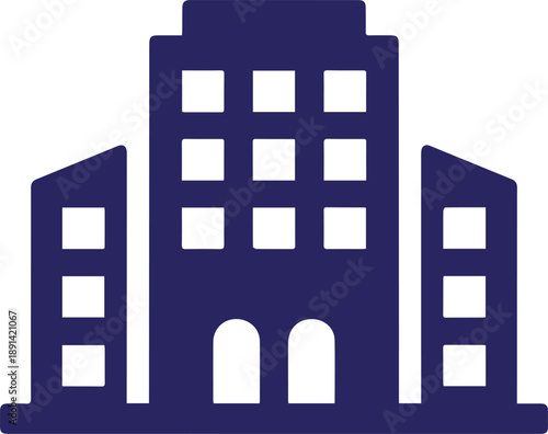 building vector icon set