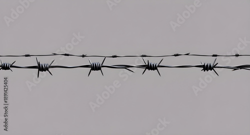 barbed wire vector, wire fence, security fence, metal fence, sharp wire, spiked wire, thorn wire, twisted metal, steel wire, iron wire, danger symbol, warning symbol, hazard symbol, restricted area, n