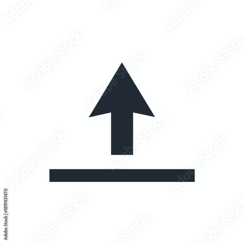 Upward Arrow Icon Symbol