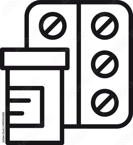 Electric Fuse Icon Vector Illustration
