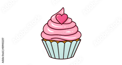 cupcake, dessert icon, sweet food icon, pastry food, bakery sweet, cake dessert, frosting cream, icing topping, sugar sprinkles, candy bits, chocolate chips, vanilla cupcake, strawberry cupcake, sweet
