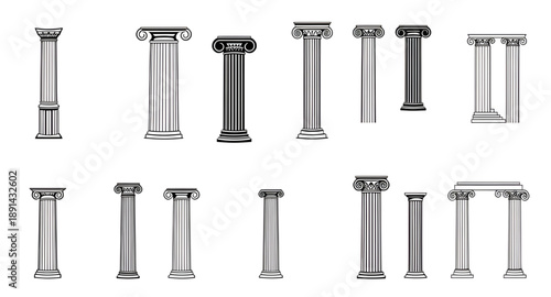 ancient column, stone column, classical pillar, greek column, roman column, antique architecture, historic structure, temple column, ruins column, heritage art, old civilization, archaeology, monument