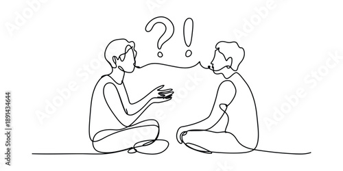 Confused Cartoon Character Scratching Head with Question Marks Above