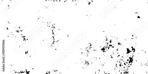 White, black dust overlay distress grungy grain, noise effect paint wall. small particles of debris and dust. crack and scratch dust paint concrete wall. subtle halftone grunge urban texture vector.