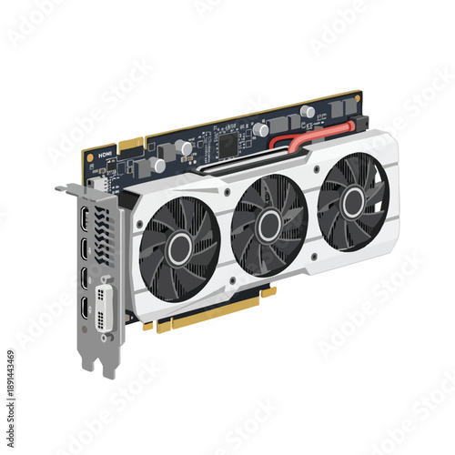 High Performance Computer Graphics Card