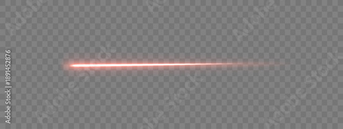 red Neon Light Beam PNG Overlay, Laser Ray, Glow Trail, Sparkle, Energy Motion Line, Futuristic Tech Design, Digital Graphic Effect