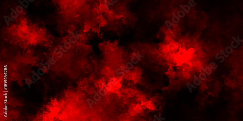 Dark red powder explosion cloud on black background. Abstract red and black grunge texture smoke. smoke fog misty texture overlay on dark black. paranormal red mystic smoke, clouds for movie.