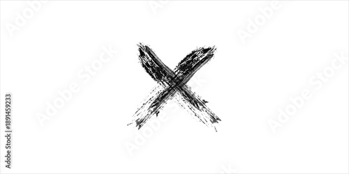 Textured Religion Cross . Christian cross . Vector