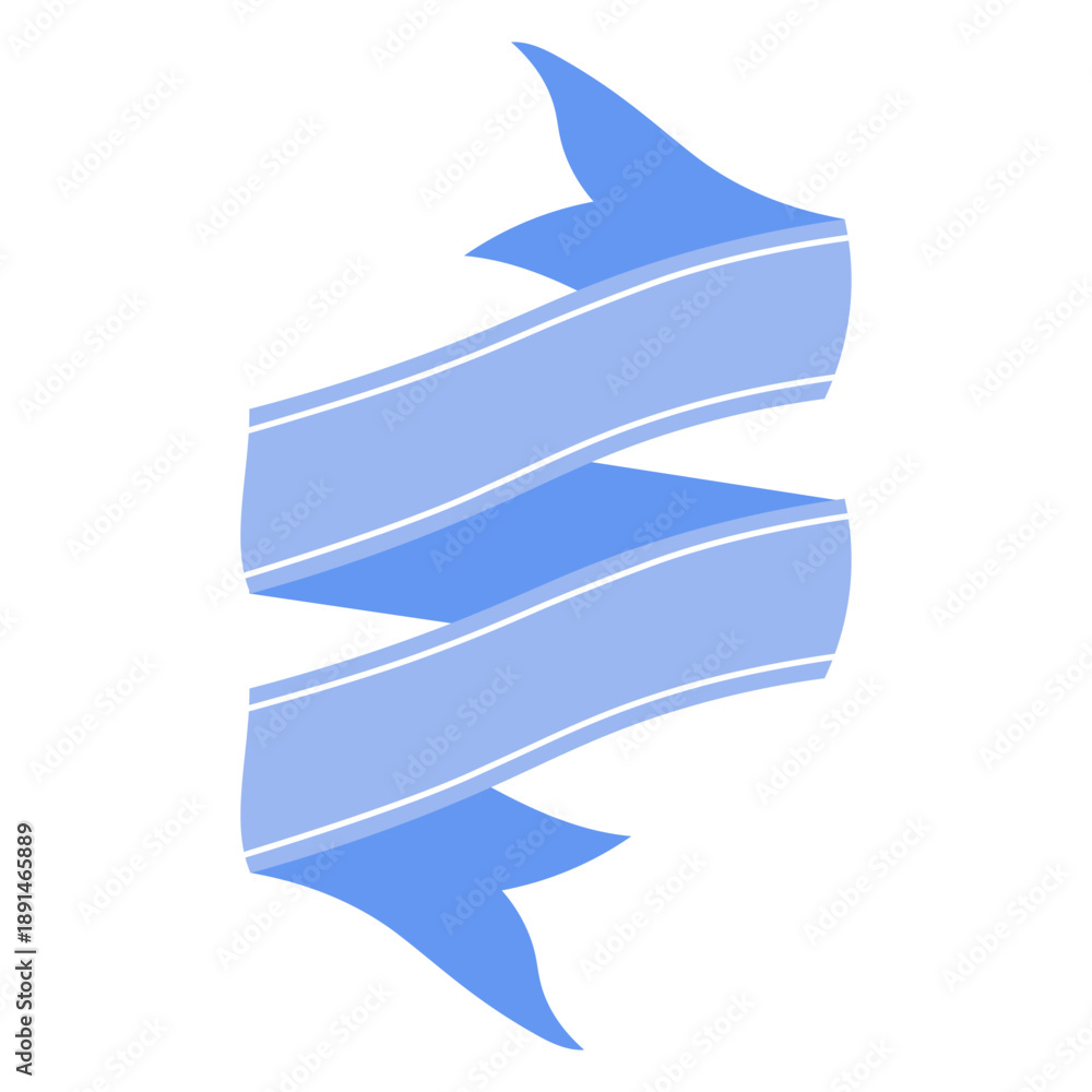 Fototapeta premium Ribbon Banner Illustration