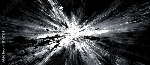 Old black cracked cement wall background with grungy texture design. vector scratched stone surface and dusty plaster crack background.