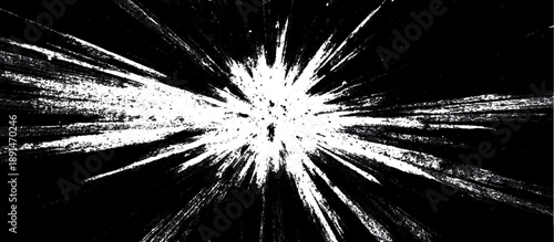 Old black cracked cement wall background with grungy texture design. vector scratched stone surface and dusty plaster crack background.