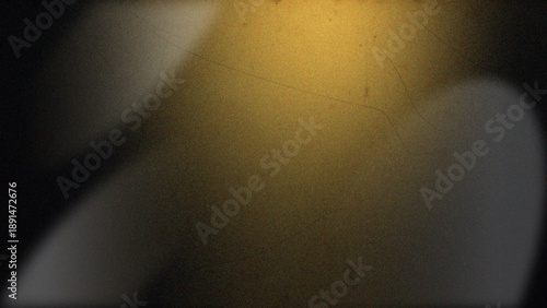 Abstract Vintage Film Texture Background in Gold and Black