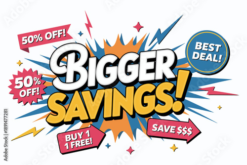 Savings modern festive banner with holiday message and eye catching game day style promotion, perfect for retail campaigns, seasonal discounts, marketing visuals, online advertising, and creative prom