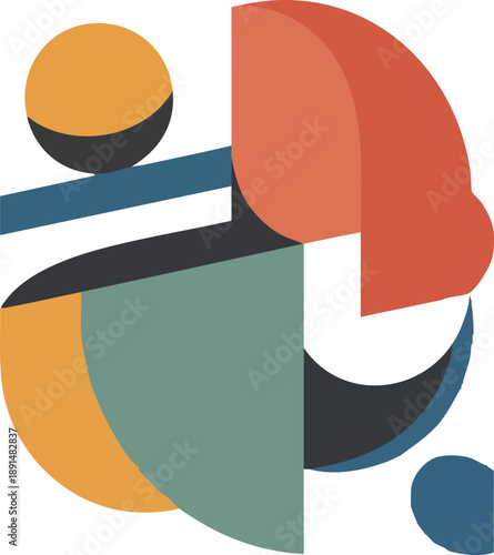 Abstract Eid al Fitr Celebration with Modern Islamic Design