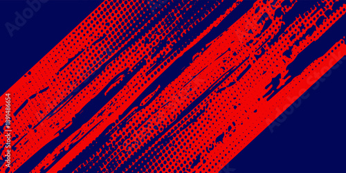 Dot Halftone on blue background. Vector dots glitter or halftone glitter pattern texture Pop Art Style Background. texture simple