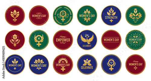 Empowering Women: A Collection of International Women's Day Celebration Designs
