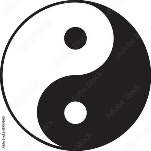Yin Yang Balance Symbol
Yin-Yang Harmony Icon
Taoism Balance Emblem
