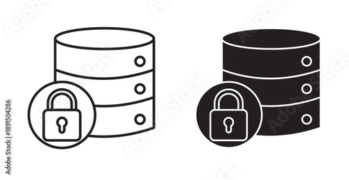 Database security icon
