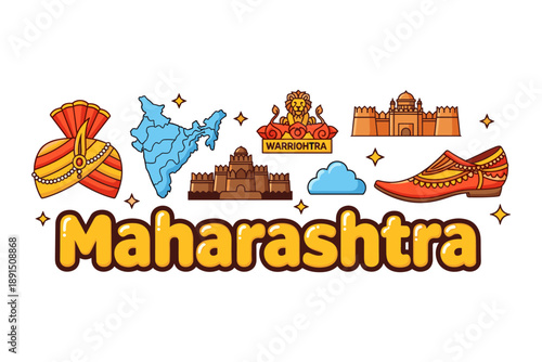 Colorful icons of maharashtra: heritage, culture, and tradition