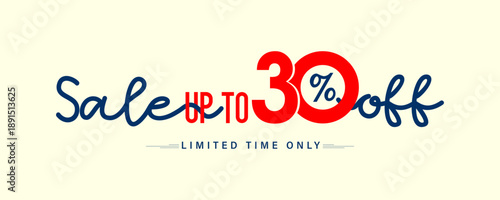 sale up to 30% off, discount offer,  30% off