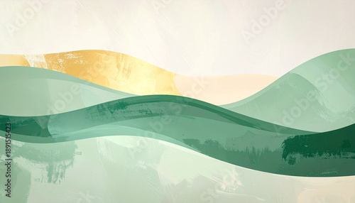 Wallpaper Mural abstract green background Torontodigital.ca