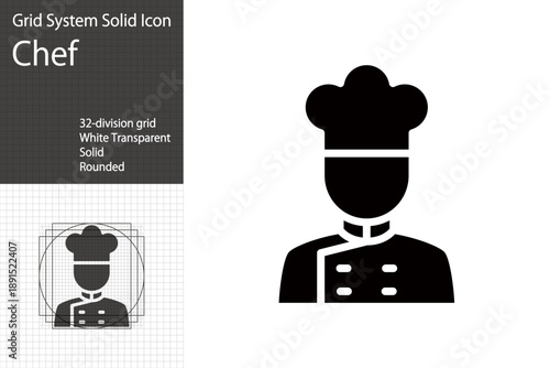 Chef and cooking related icons and logos