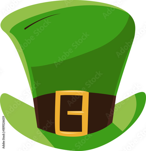 St Patrick Hat Illustration