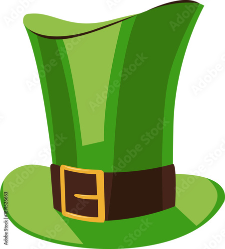 St Patrick Hat Illustration