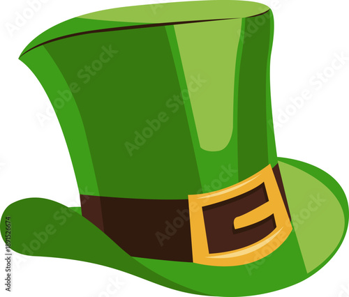 St Patrick Hat Illustration