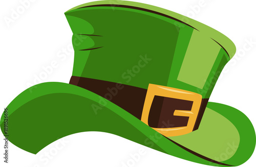 St Patrick Hat Illustration
