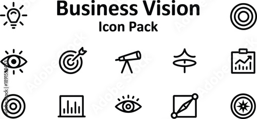 Business Vision Icon Pack