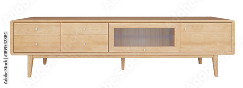 Schilderij op canvas Interior furniture set 3D render