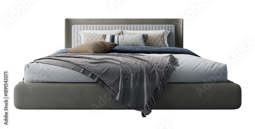 Foto Interior furniture set 3D render