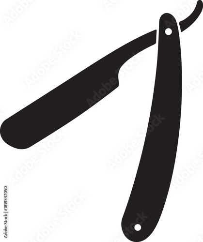 Professional Barber Shop Vector Icon