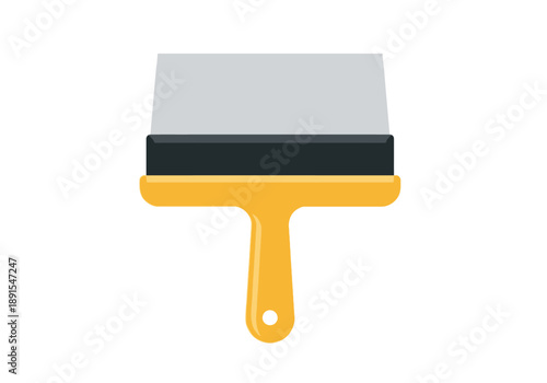 Flat Design Spatula Tool for Home Improvement.