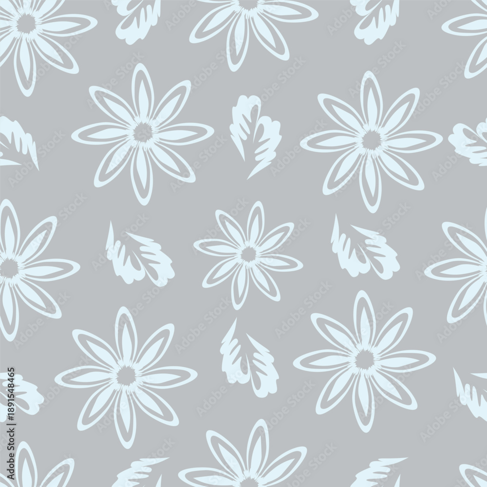 Obraz premium seamless floral pattern