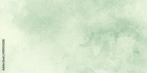Abstract Watercolor shades blurry and defocused Cloudy Blue Sky Background. Abstract diffuse green colored smoke cloudy background, Watercolor background for presentations, cover, card, invitation. 
