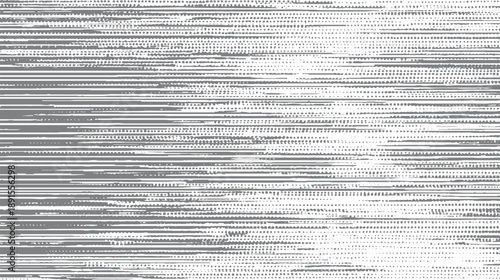 Abstract horizontal lines and dots pattern in grayscale with textured effect background