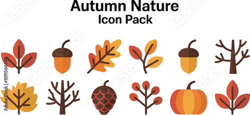 Autumn Nature Icon Pack