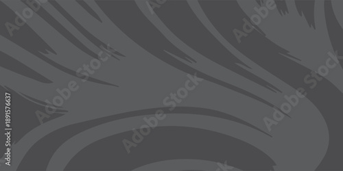Abstract Dark Gray Swirls and Stripes Pattern Background.