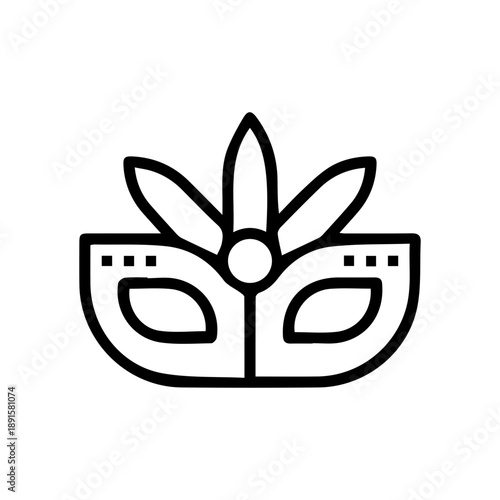 Masquerade Mask Icon