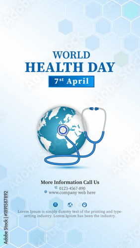 World Health Day Story Post Design