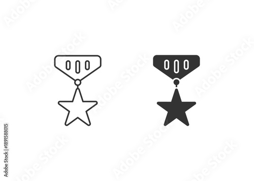 Honor Icon Set Multiple Style Collection